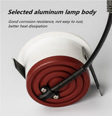 2020 New LED Dimmable Downlight Ultra Thin Anti Glare Spot light 7W 9W 12W 15W Recessed LED ceiling lamp AC85V-220V LED Lamp