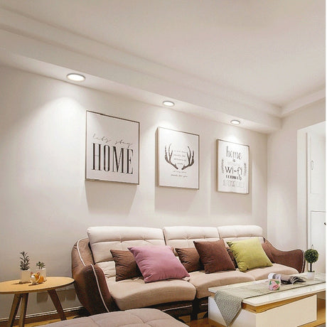 Anti-glare Dimmable Recessed LED Downlight 24W 20W 15W 10W COB Ceiling Lamp Spot Light AC90-260V For Home illumination