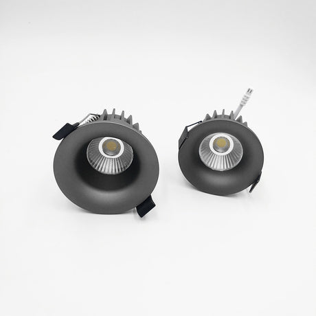 Anti-glare Dimmable Recessed LED Downlight 24W 20W 15W 10W COB Ceiling Lamp Spot Light AC90-260V For Home illumination