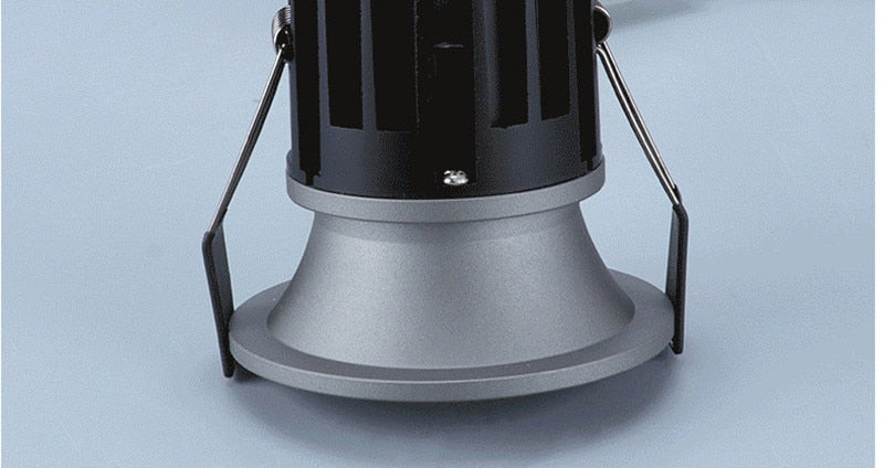 Anti-glare Dimmable Recessed LED Downlight 24W 20W 15W 10W COB Ceiling Lamp Spot Light AC90-260V For Home illumination