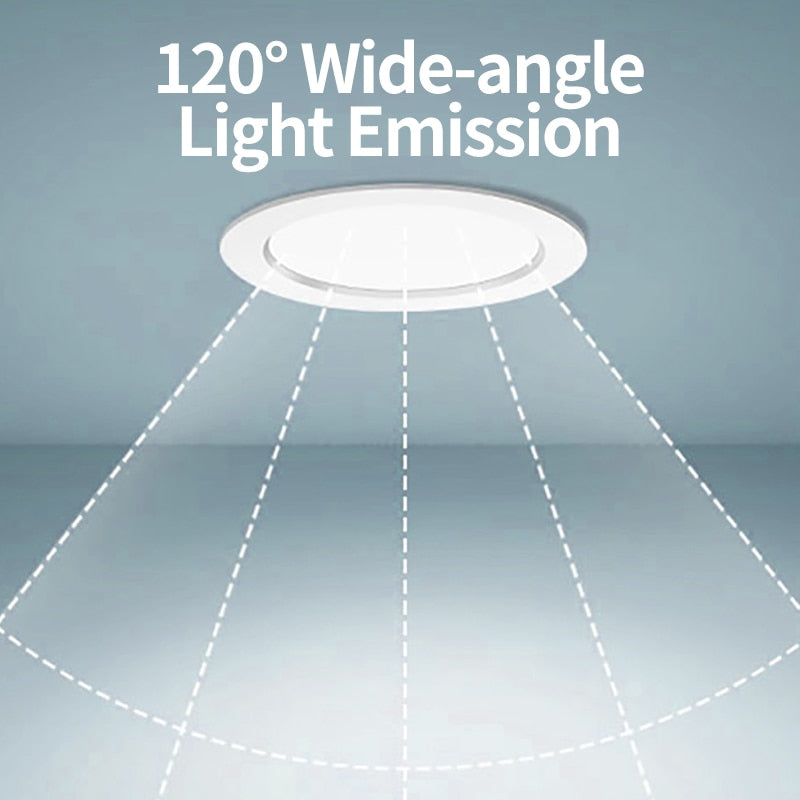 LED Downlight Recessed Light 10 Pcs/Lot 5W 10W 15W AC175-250V Led Spot Lamp For Supermarket Living Room Foyer Bar Counter