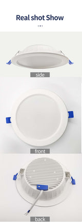 LED Downlight Recessed Light 10 Pcs/Lot 5W 10W 15W AC175-250V Led Spot Lamp For Supermarket Living Room Foyer Bar Counter