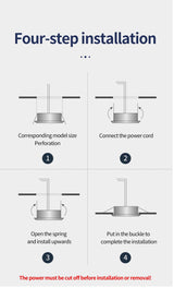 LED Downlight Recessed Light 10 Pcs/Lot 5W 10W 15W AC175-250V Led Spot Lamp For Supermarket Living Room Foyer Bar Counter