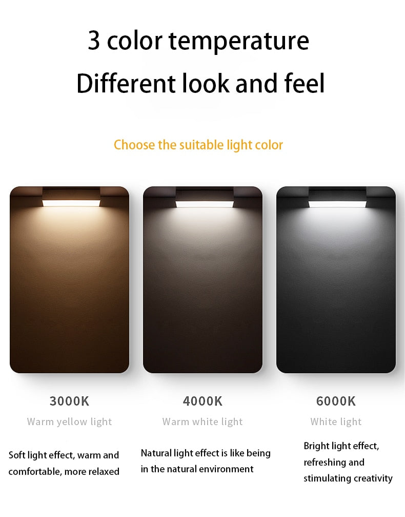 Saiyo LED Ceiling Lamp Surface mounted Downlight Aluminum Long Acrylic Cover Strip Lamp Rectangular Panel Light For Home Office