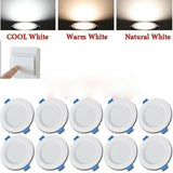 LED Downlight Spotlight Ceiling Light Recessed lamp 5W/9W/12W/18W Lights 110v/220v