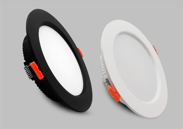 LED Recessed Downlight Lamp 220V 240V 110V Dimmable LED Ceiling Spot Lighting Ultra Thin 3W 5W 7W 9W 12W 15W Led Bulb Bedroom