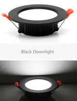 LED Recessed Downlight Lamp 220V 240V 110V Dimmable LED Ceiling Spot Lighting Ultra Thin 3W 5W 7W 9W 12W 15W Led Bulb Bedroom