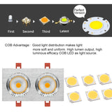 LED Ceiling Spot Light 14W 18W 24W 30W Recessed Ceiling Downlight Lamp Dimmable led bulb AC85-265V Indoor Lightings