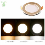 led panel lighting 4pcs/lot 3w/5W ceiling lamp dimmable Downlight with driver SMD 5730 Warm /Cool white,indoor lighting