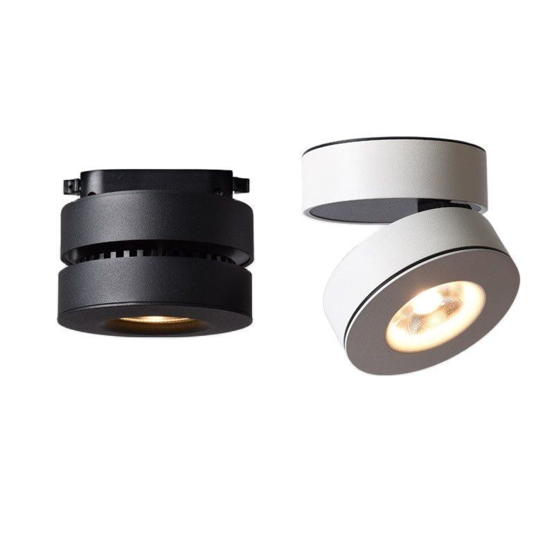 High quality Dimmable Surface Mounted LED Downlights 10W 12W COB LED Ceiling Lamp Spot Lights AC110-220V LED Lamp Indoor Lighting