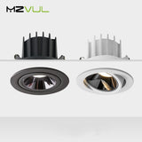 LED Downlight Dimmable 7W 12W Square/Round Recessed Lamp AC220V 230V NO Glare Recessed LED Lamp Spot Light for Indoor Lightings