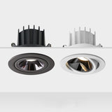 LED Downlight Dimmable 7W 12W Square/Round Recessed Lamp AC220V 230V NO Glare Recessed LED Lamp Spot Light for Indoor Lightings