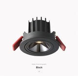 LED Downlight Dimmable 7W 12W Square/Round Recessed Lamp AC220V 230V NO Glare Recessed LED Lamp Spot Light for Indoor Lightings