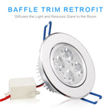 LED Spot LED Downlight Dimmable Bright 10 pack/lots epacket 7-25 Day Recessed decoration Ceiling Lamp 110V 220V AC85-265V