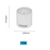 High-Power LED Downlight 36W 30W Dimmable 110V 220V Surface Mounted Ceiling Light 14W 24W Spot Lamp 18W For Indoor Lighting