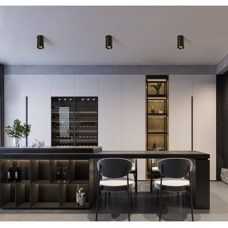 LED Downlight Ceiling Spot lights for Living Lamp 5w 7w Ceiling Lighting For Kitchen Bathroom light Surface mounted AC90-260V