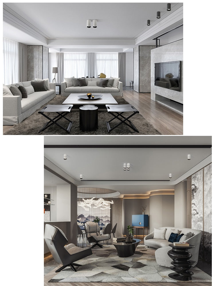 LED Downlight Ceiling Spot lights for Living Lamp 5w 7w Ceiling Lighting For Kitchen Bathroom light Surface mounted AC90-260V