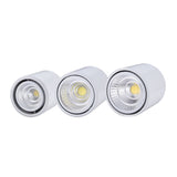 Dimmable Surface Mounted Rotating LED Downlights 5W/7W/10W/15W/20W Epistar Chip COB Ceiling Spot Light AC85~265V Background Lamp