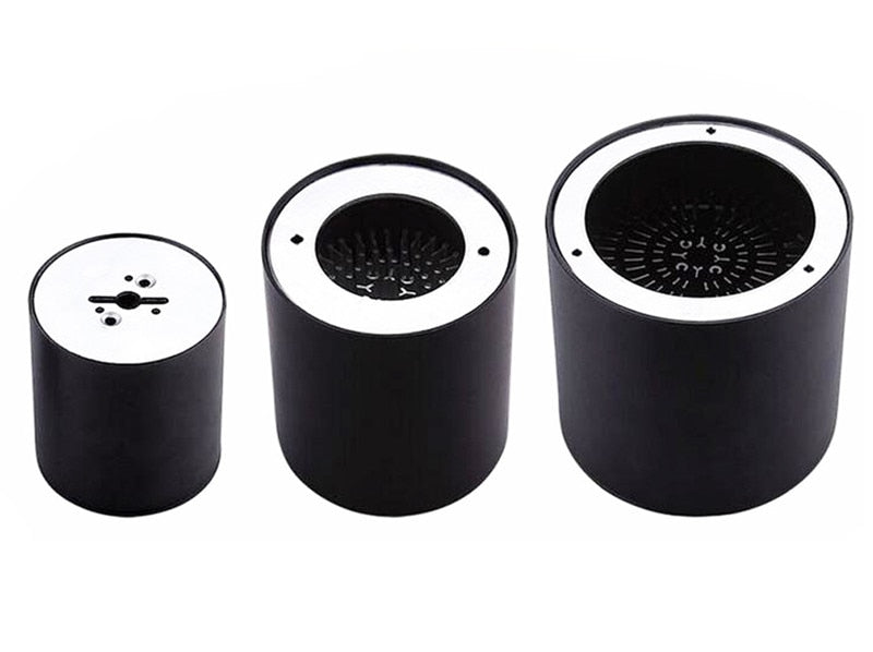 Dimmable Surface Mounted Rotating LED Downlights 5W/7W/10W/15W/20W Epistar Chip COB Ceiling Spot Light AC85~265V Background Lamp