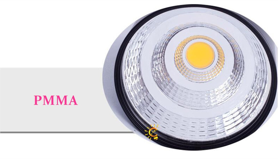Dimmable Surface Mounted Rotating LED Downlights 5W/7W/10W/15W/20W Epistar Chip COB Ceiling Spot Light AC85~265V Background Lamp