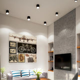 Dimmable Surface Mounted Rotating LED Downlights 5W/7W/10W/15W/20W Epistar Chip COB Ceiling Spot Light AC85~265V Background Lamp