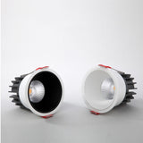 Dimmable Recessed Anti Glare COB LED Downlights 7W/9W/12W/15W LED Ceiling Spot Lights AC85~265V Background Lamps Indoor Lighting