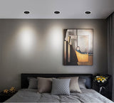 Dimmable Recessed Anti Glare COB LED Downlights 7W/9W/12W/15W LED Ceiling Spot Lights AC85~265V Background Lamps Indoor Lighting