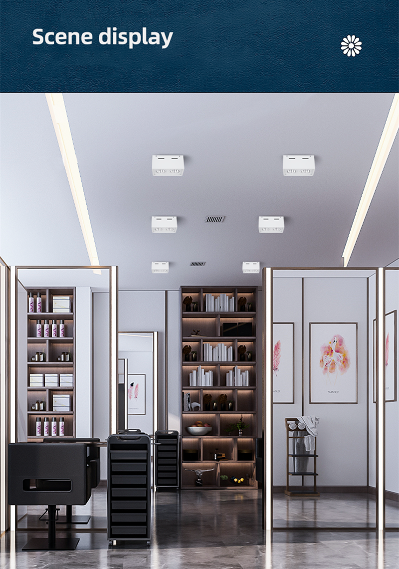 Super Brightness AC 85-230V Square Surface Mounted LED COB Dimmable Downlights 10W 15W 2X10W 2X15W LED Ceiling Lamp Spot Light