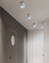 Super Brightness AC 85-230V Square Surface Mounted LED COB Dimmable Downlights 10W 15W 2X10W 2X15W LED Ceiling Lamp Spot Light