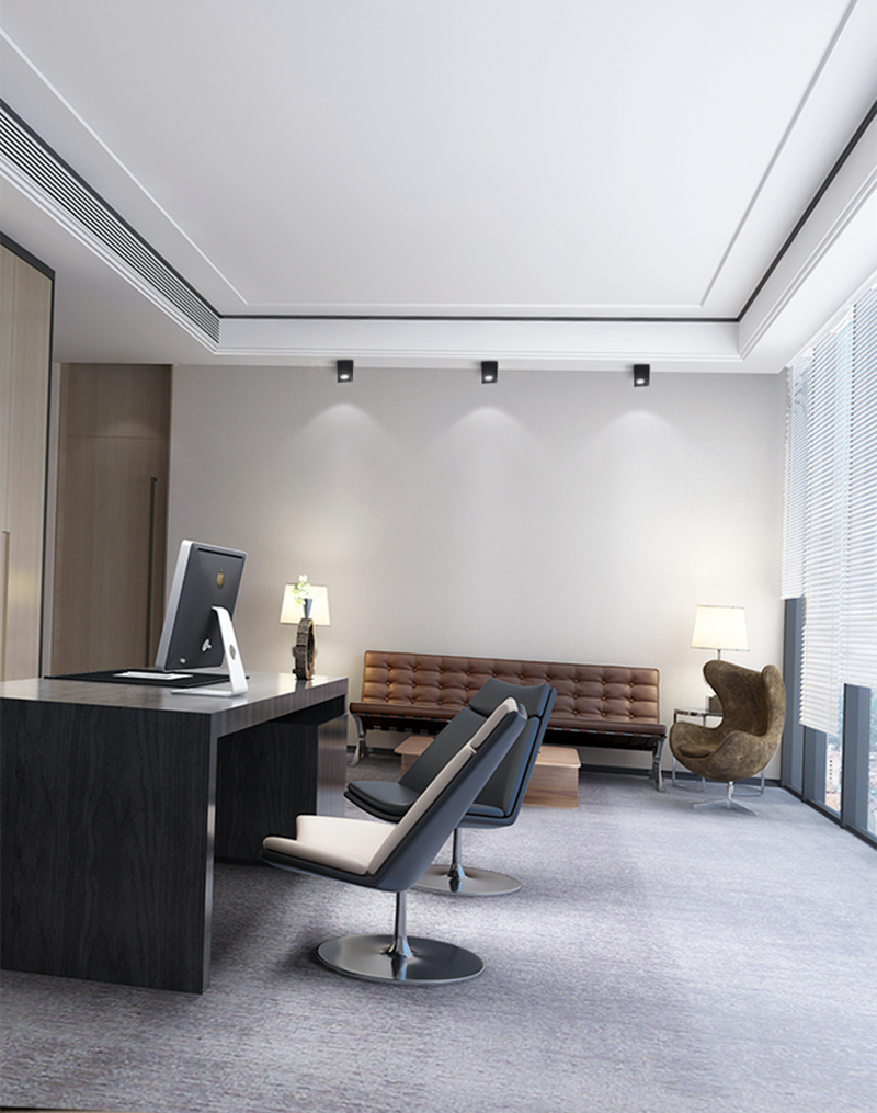 Super Brightness AC 85-230V Square Surface Mounted LED COB Dimmable Downlights 10W 15W 2X10W 2X15W LED Ceiling Lamp Spot Light