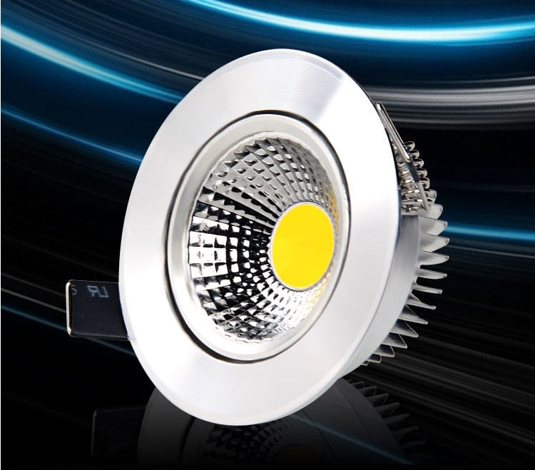 Super Bright COB LED Spot Lights Dimmable 3w 5w 7w 12w Led downlight light Indoor Lighting recessed Light