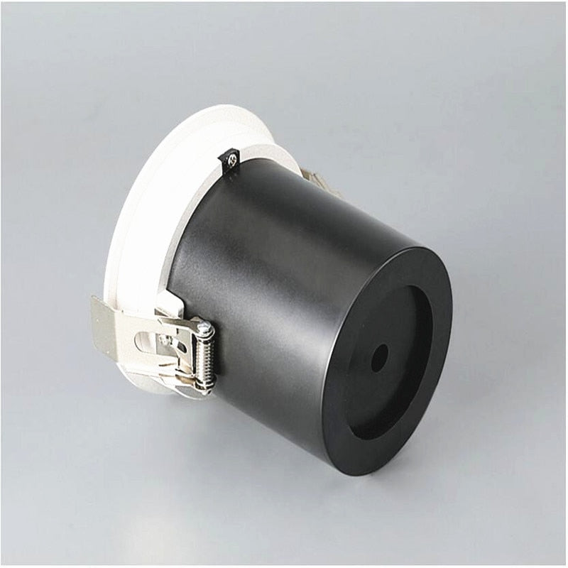 Retractable Rotating Dimmable Recessed COB LED Downlights 9W 12W 15W 24W 30W AC85-265V LED Ceiling Spot Lights Indoor Lighting