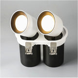 Retractable Rotating Dimmable Recessed COB LED Downlights 9W 12W 15W 24W 30W AC85-265V LED Ceiling Spot Lights Indoor Lighting