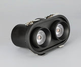 Retractable Rotating Dimmable Recessed COB LED Downlights 9W 12W 15W 24W 30W AC85-265V LED Ceiling Spot Lights Indoor Lighting