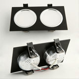 Dimmable LED Downlights 12W 16W 20W AC85-265V Square LED Ceiling Lamp Down Light for Kitchen Home Indoor Lighting