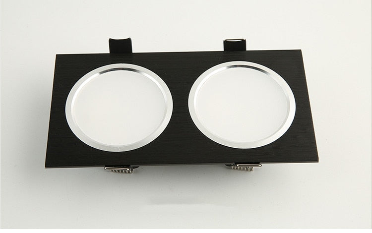 Dimmable LED Downlights 12W 16W 20W AC85-265V Square LED Ceiling Lamp Down Light for Kitchen Home Indoor Lighting