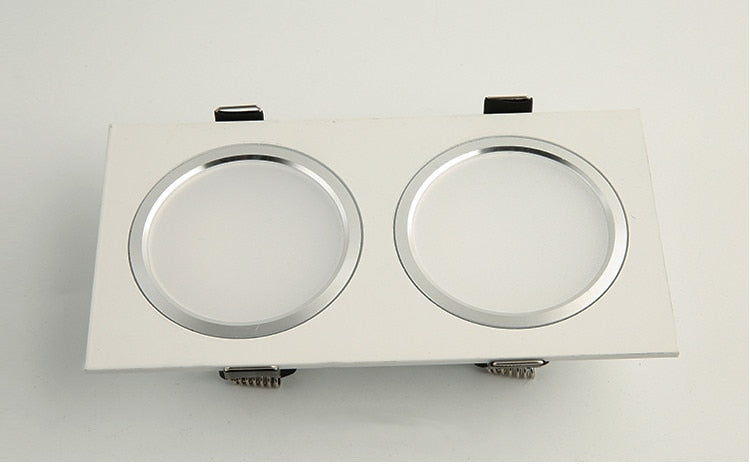 Dimmable LED Downlights 12W 16W 20W AC85-265V Square LED Ceiling Lamp Down Light for Kitchen Home Indoor Lighting