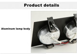 Dimmable LED Downlights 12W 16W 20W AC85-265V Square LED Ceiling Lamp Down Light for Kitchen Home Indoor Lighting