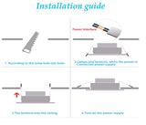 Dimmable LED Downlights 12W 16W 20W AC85-265V Square LED Ceiling Lamp Down Light for Kitchen Home Indoor Lighting