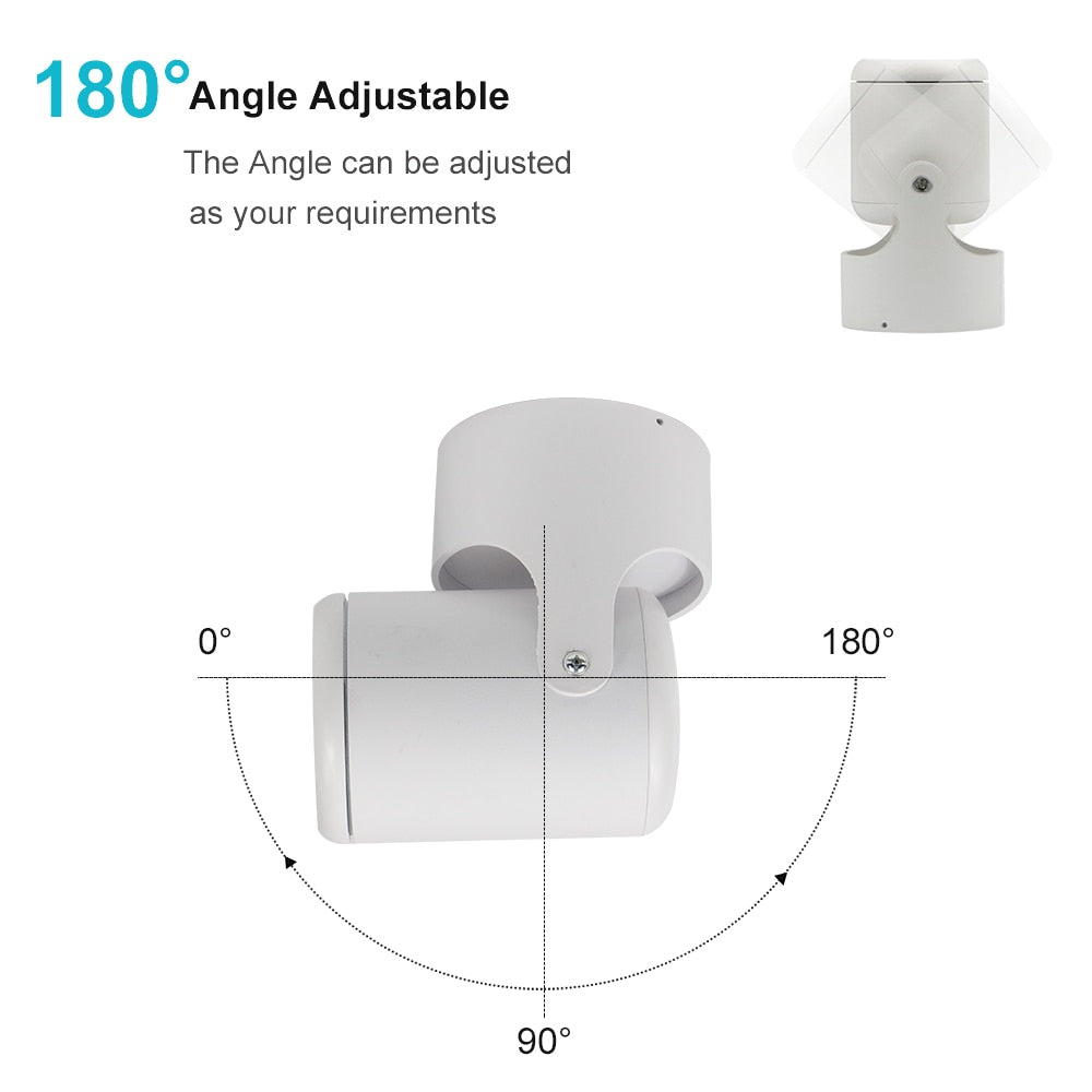 DBF LED Surface Mounted Downlight Dimmable 7W 10W 15W 20W LED Ceiling Spot Light AC90-265V for Living room Bedroom Kitchen
