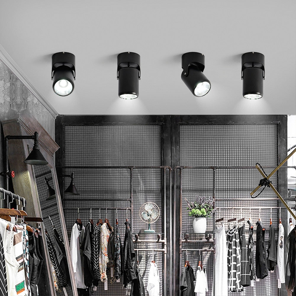 DBF LED Surface Mounted Downlight Dimmable 7W 10W 15W 20W LED Ceiling Spot Light AC90-265V for Living room Bedroom Kitchen