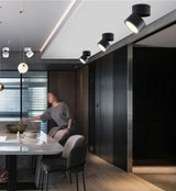 High Power LED Track Lighting Adjustable Rotatable 15W 20W COB LED Downlights LED Ceiling Lamp for Home Clothing Shoes Shop