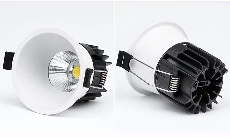Dimmable Led Anti-glare downlight COB Spot Light  3w 5w 7w 10w 110V 230V 240V LED Lamp ceiling recessed Lights Indoor Lighting