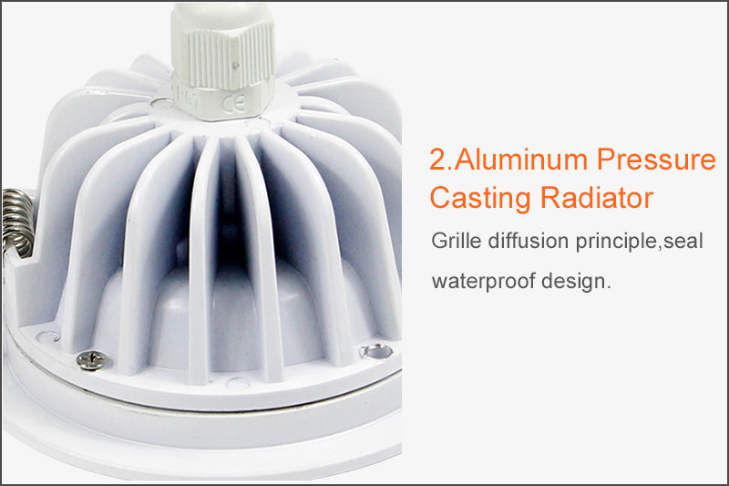 LED Downlight Indoor Ceiling Light IP65 Waterproof Bathroom Lamp 4pcs/lot Ceiling Led Spot Lamp 5W 7W 9W 12W For Garden Foyer