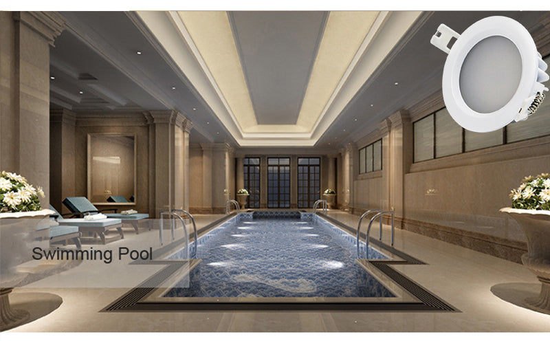 LED Downlight Indoor Ceiling Light IP65 Waterproof Bathroom Lamp 4pcs/lot Ceiling Led Spot Lamp 5W 7W 9W 12W For Garden Foyer