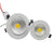 Super Bright Dimmable 10PCS Led downlight COB Spot Light 3w 5w 7w 12w recessed led spot Lights Bulbs Indoor Lighting