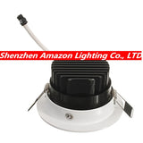 LED COB Ceiling Downlight 85-265V 6pcs/lot 12W COB LED Down Light Spotlight