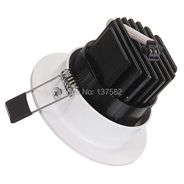 LED COB Ceiling Downlight 85-265V 6pcs/lot 12W COB LED Down Light Spotlight