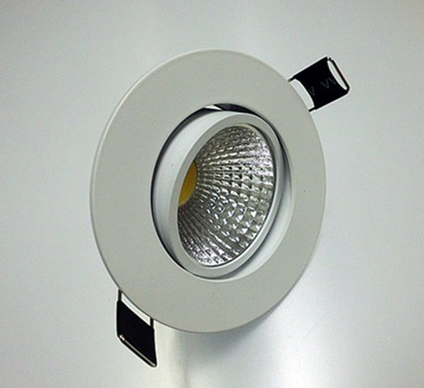 Downlight 30 PCS 7W 10W Dimmable Cob Led Downlights Cool/Warm White Recessed lamp 110V/220V/230V CE RoHS