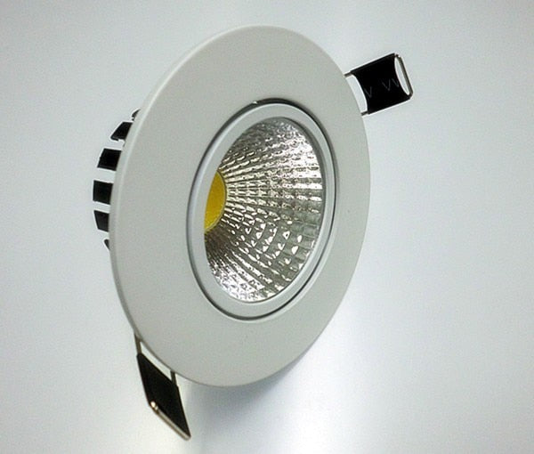 Downlight 30 PCS 7W 10W Dimmable Cob Led Downlights Cool/Warm White Recessed lamp 110V/220V/230V CE RoHS
